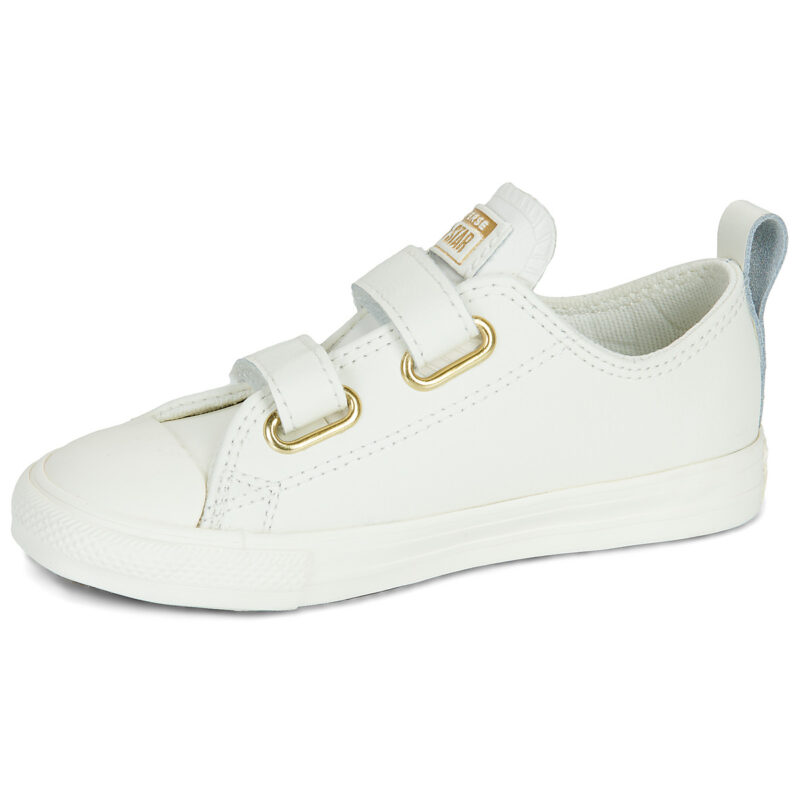 Converse CHUCK TAYLOR ALL STAR GOLD EASY-ON Bianco Sneakers Bambina - 4