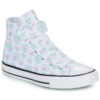 Scarpe bambini ragazza Converse  CHUCK TAYLOR ALL STAR HEARTS EASY-ON  Multicolore Converse 194434981797