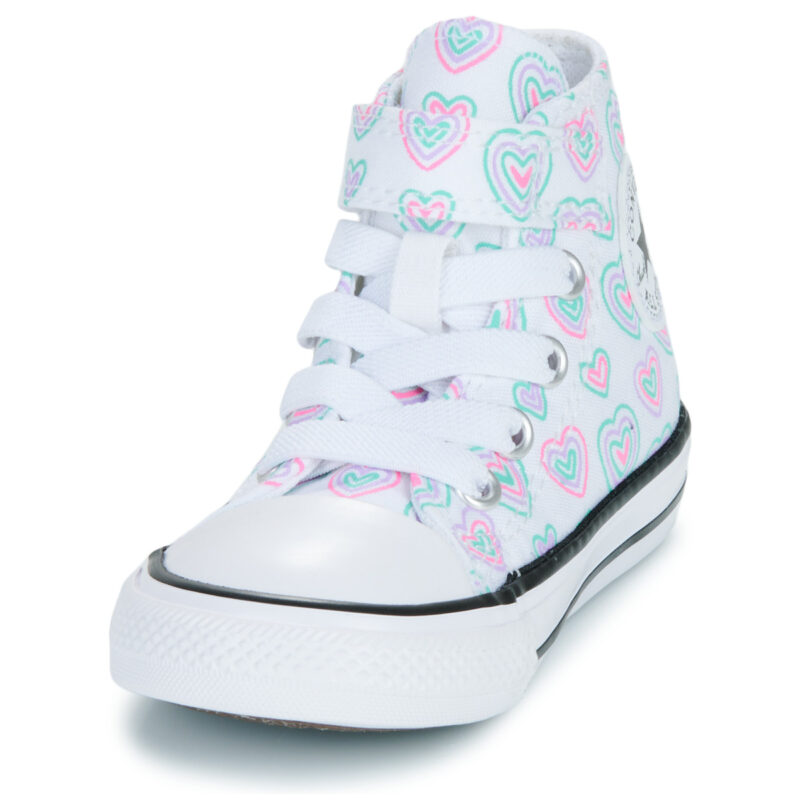 Converse CHUCK TAYLOR ALL STAR HEARTS EASY-ON Multicolore Sneakers Bambina - 3