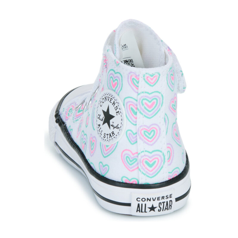 Converse CHUCK TAYLOR ALL STAR HEARTS EASY-ON Multicolore Sneakers Bambina - 5