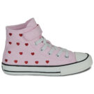 Converse CHUCK TAYLOR ALL STAR HEARTS ROSES EASY-ON Rosa Sneakers Bambina - 2