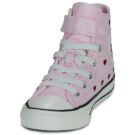 Converse CHUCK TAYLOR ALL STAR HEARTS ROSES EASY-ON Rosa Sneakers Bambina - 3