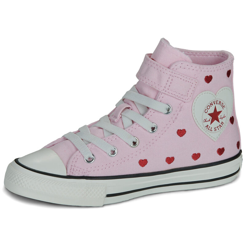 Converse CHUCK TAYLOR ALL STAR HEARTS ROSES EASY-ON Rosa Sneakers Bambina - 4