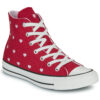 Scarpe bambini ragazza Converse  CHUCK TAYLOR ALL STAR HEARTS   ROSES  Rosso Converse 194435965444