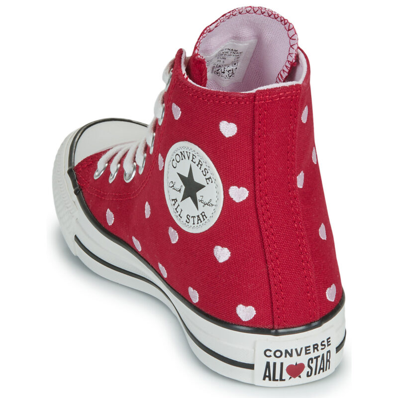 Converse CHUCK TAYLOR ALL STAR ILARTBaskets rouges S ROSES pour filles - Taille 5