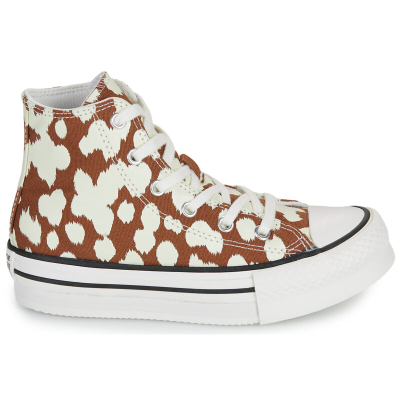Converse CHUCK TAYLOR ALL STAR LIFT Beige Sneakers Bambina - 2