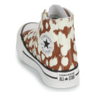 Converse CHUCK TAYLOR ALL STAR LIFT Beige Sneakers Bambina - 5