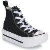 Scarpe bambini ragazza Converse  CHUCK TAYLOR ALL STAR LIFT DOUBLE STACK  Nero Converse 194435841021