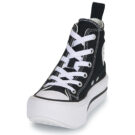 Converse Baskets Chuck Taylor All Star Lift Double Stack noires pour fille - Taille 3