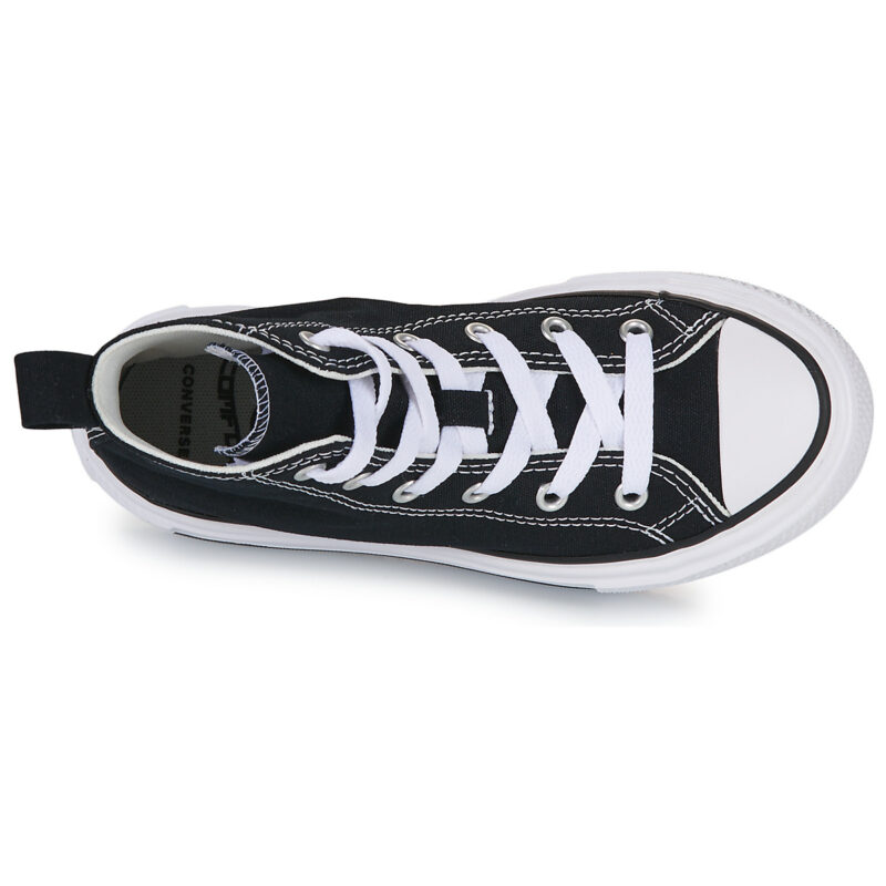 Converse Baskets Chuck Taylor All Star Lift Double Stack noires pour fille - Taille 6