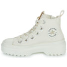 Converse CHUCK TAYLOR ALL STAR LUGGED LIFT Bianco Sneakers Bambina - 4