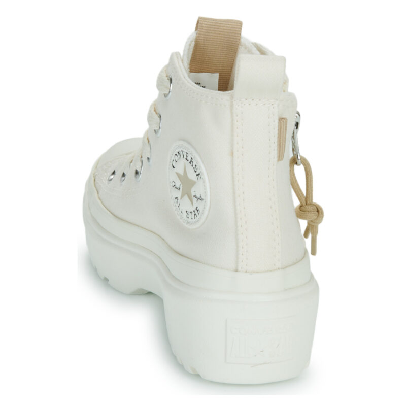 Converse CHUCK TAYLOR ALL STAR LUGGED LIFT Bianco Sneakers Bambina - 5