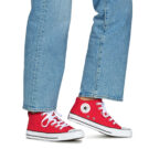 Converse CHUCK TAYLOR ALL STAR MALDEN STREET Rosso Sneakers Bambina - 8