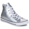 Scarpe bambini ragazza Converse  CHUCK TAYLOR ALL STAR METALLIC  Argento Converse 194435337166