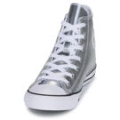 Converse CHUCK TAYLOR ALL STAR METALLIC Argento Sneakers Bambina - 3