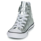 Converse CHUCK TAYLOR ALL STAR METALLIC EASY-ON Argento Sneakers Bambina - 3
