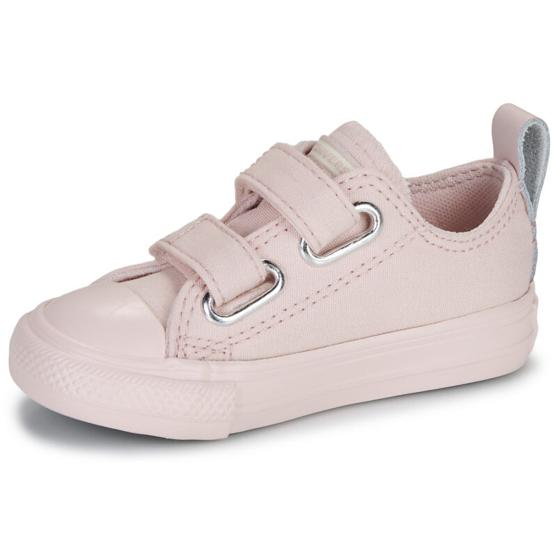 Converse CHUCK TAYLOR ALL STAR MONOCHROME EASY ON Rosa - Sneakers Bambina - 4