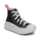 Converse Baskets montantes CHUCK TAYLOR ALL STAR MOVE CANVAS noires pour filles - 1