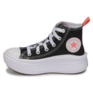 Converse Baskets montantes CHUCK TAYLOR ALL STAR MOVE CANVAS noires pour filles - 4