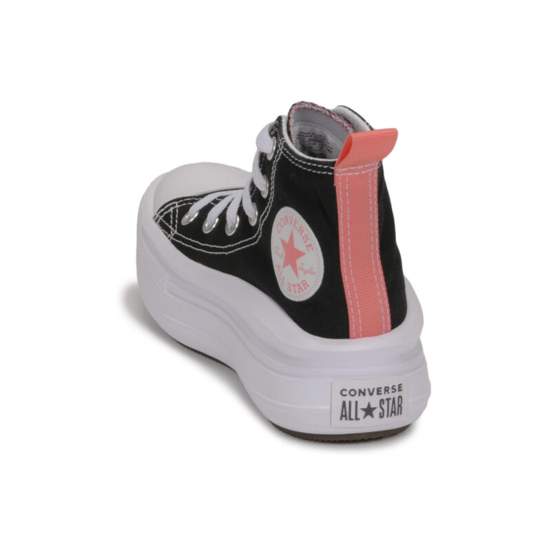 Converse Baskets montantes CHUCK TAYLOR ALL STAR MOVE CANVAS noires pour filles - 5