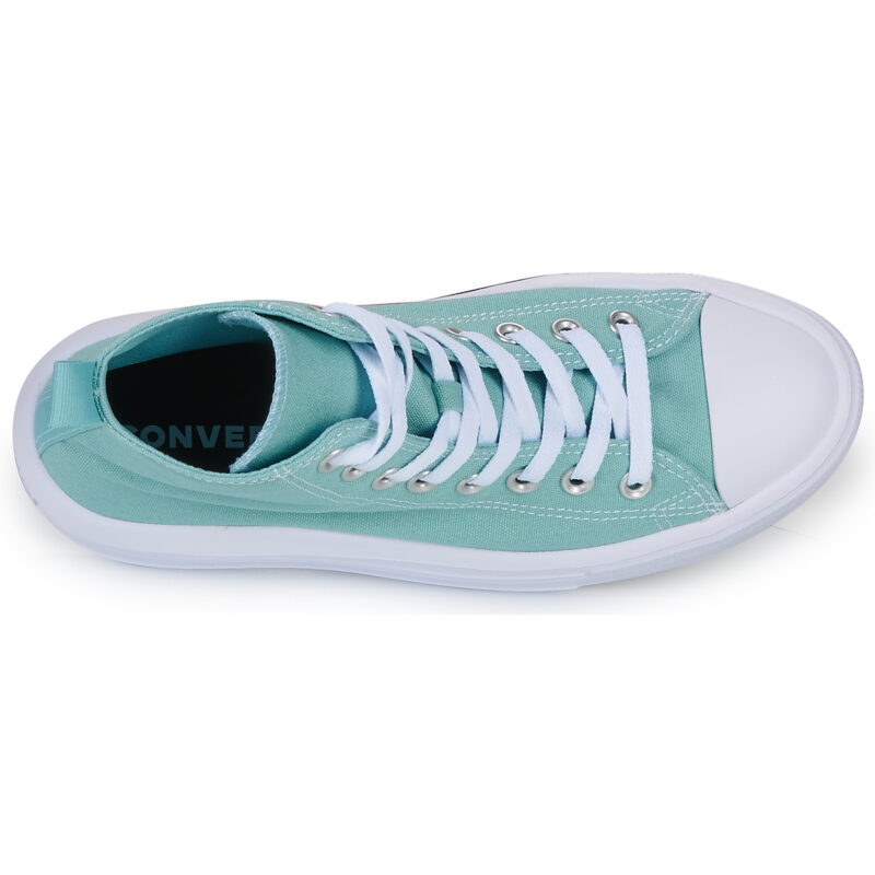 Converse CHUCK TAYLOR ALL STAR MOVE PLATFORM Blu - Sneakers Bambina - 6