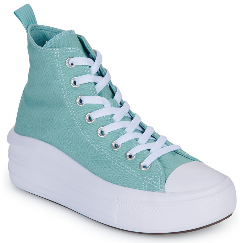 Converse CHUCK TAYLOR ALL STAR MOVE PLATFORM Blu - Sneakers Bambina - 1