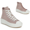 Scarpe bambini ragazza Converse  CHUCK TAYLOR ALL STAR MOVE  Rosa Converse 194435081410