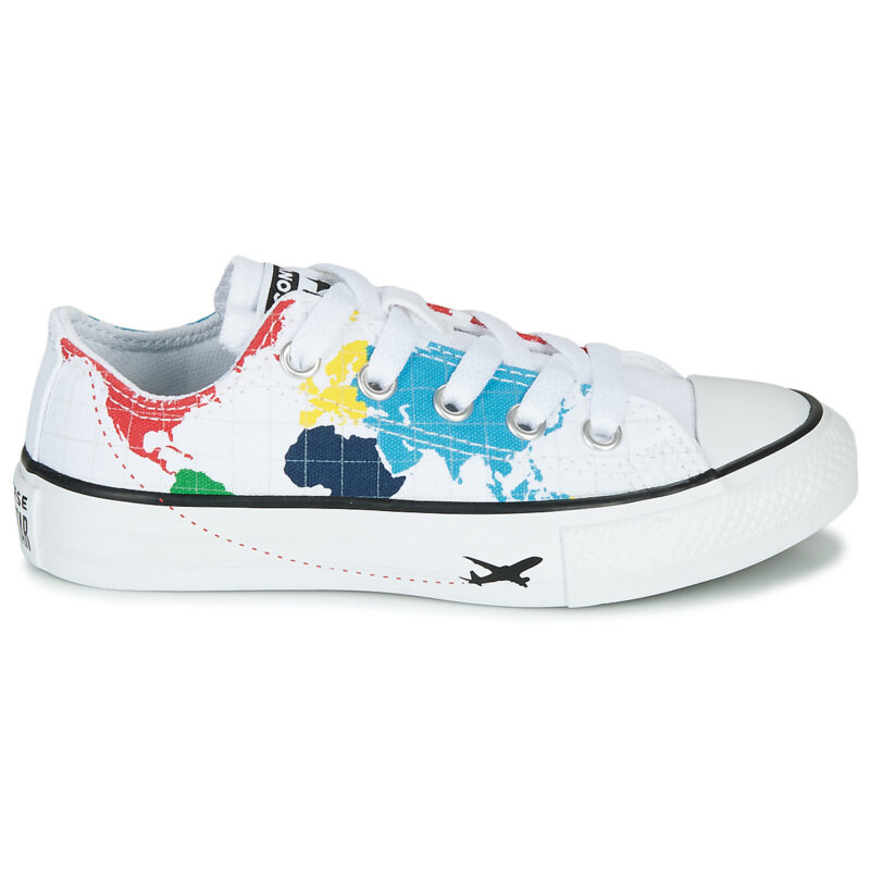 Converse CHUCK TAYLOR ALL STAR - OX Multicolore Sneakers Bambina - 2