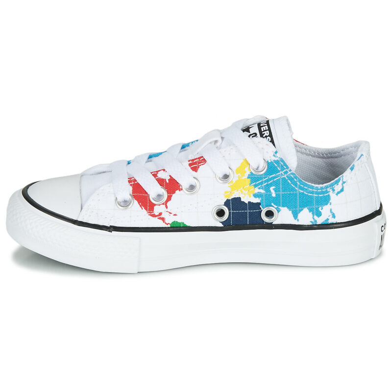 Converse CHUCK TAYLOR ALL STAR - OX Multicolore Sneakers Bambina - 4