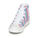 Converse CHUCK TAYLOR ALL STAR VLTG - HI Bianco Sneakers Bambina - 3