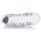 Converse CHUCK TAYLOR ALL STAR VLTG - HI Bianco Sneakers Bambina - 6
