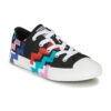 Scarpe bambini ragazza Converse  CHUCK TAYLOR ALL STAR VLTG - OX  Nero Converse 888757841509