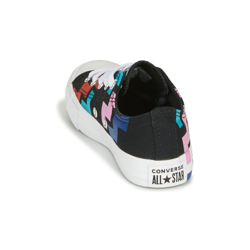 Converse CHUCK TAYLOR ALL STAR VLTG - OX Nero Sneakers Bambina - 5