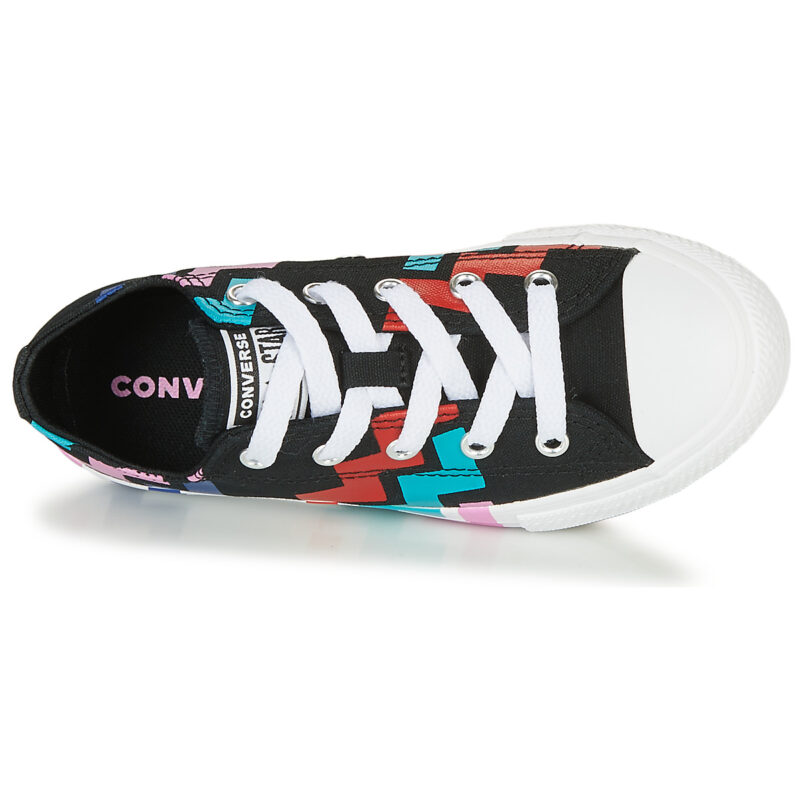 Converse CHUCK TAYLOR ALL STAR VLTG - OX Nero Sneakers Bambina - 6