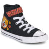 Scarpe bambini ragazza Converse  CONVERSE CHUCK TAYLOR ALL STAR LIONS EASY ON  Nero Converse 194435946412