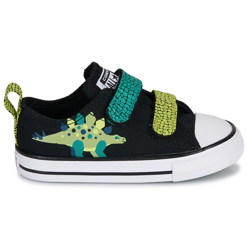 Converse Zapatillas CTAS DINOS EASY ON negras para niña - 2