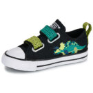 Converse Zapatillas CTAS DINOS EASY ON negras para niña - 4