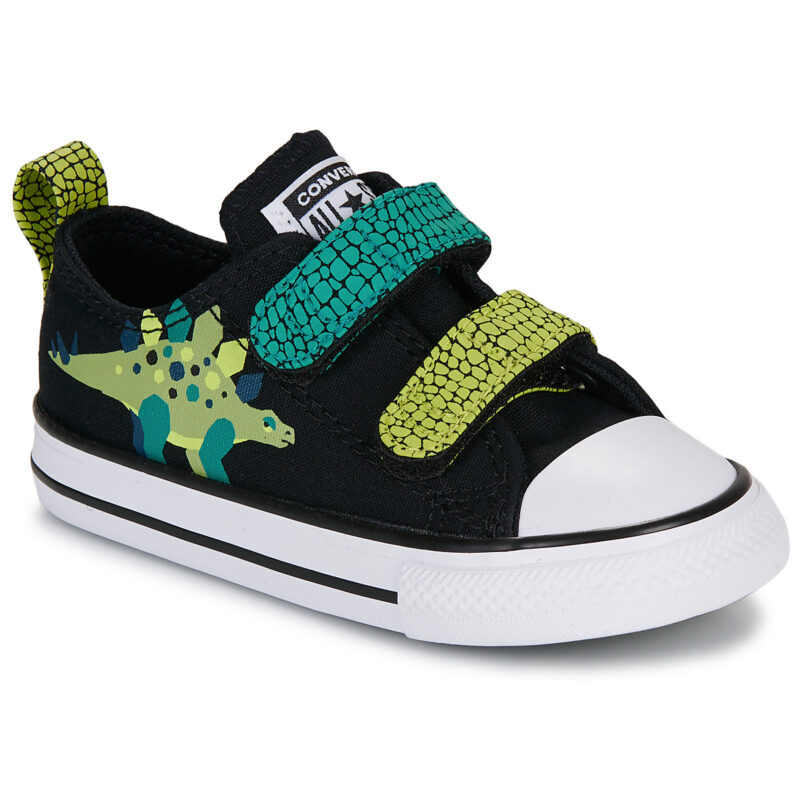 Converse Zapatillas CTAS DINOS EASY ON negras para niña - 1