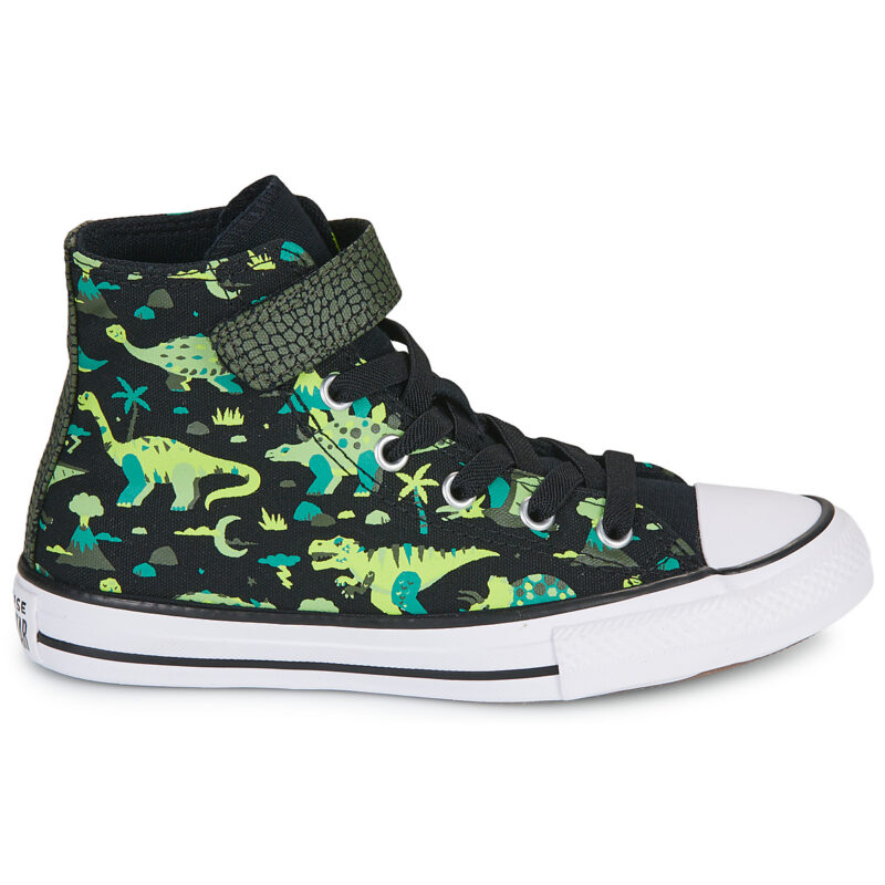 Converse CTAS EASY-ON DINOS Nero Sneakers Bambina - 2