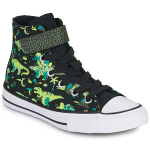 Scarpe bambini ragazza Converse  CTAS EASY-ON DINOS  Nero Converse 194435873688