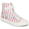 Scarpe bambini ragazza Converse  Chuck Taylor All Star 1V  Bianco Converse 194436115749
