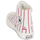 Converse Chuck Taylor All Star 1V Bianco Sneakers Bambina - 5