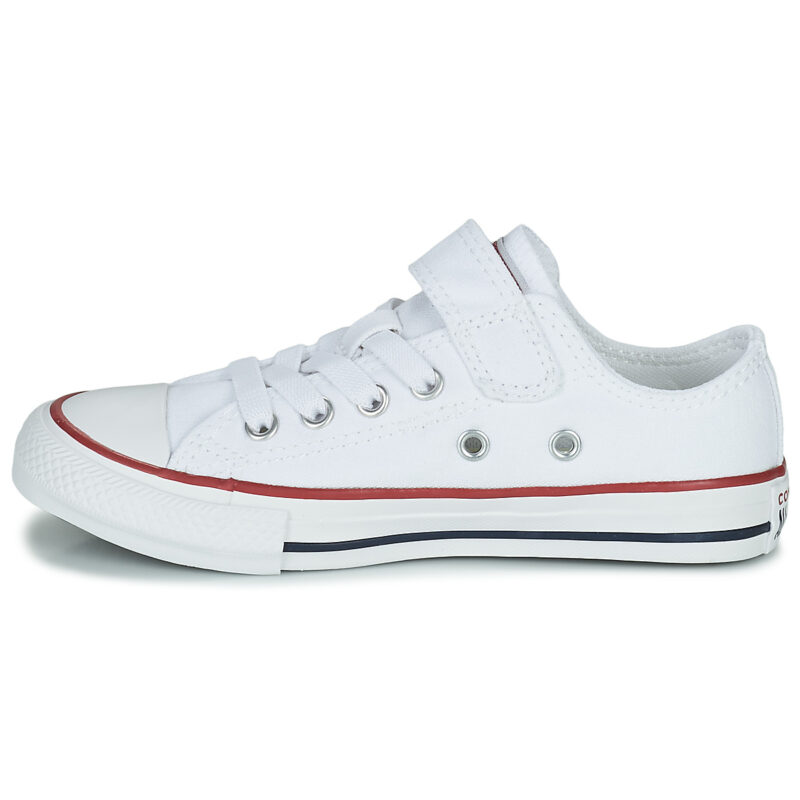 Converse Chuck Taylor All Star 1V Foundation Ox Bianco Sneakers Bambina - 4