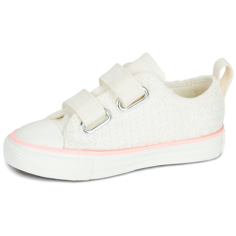 Converse Chuck Taylor All Star 2V Bianco Sneakers Bambina - 4