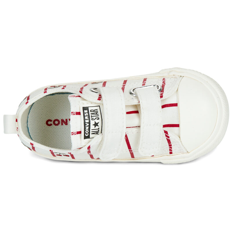 Converse Chuck Taylor All Star 2V Bianco Sneakers Bambina - 6