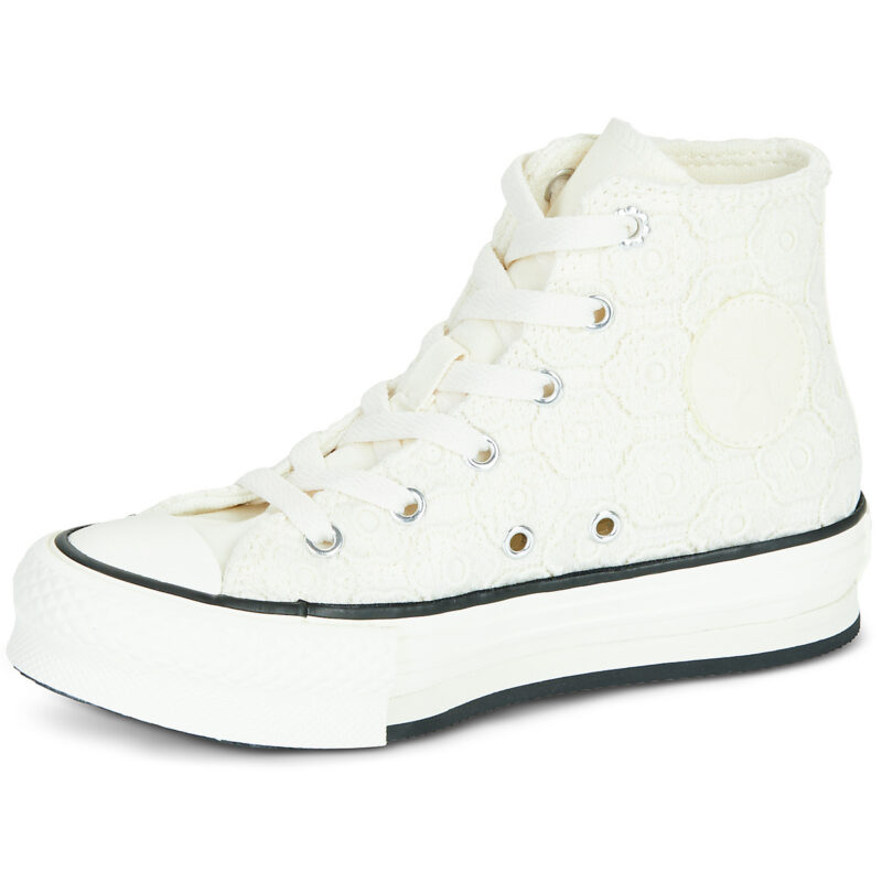 Converse Chuck Taylor All Star EVA Lift Beige Sneakers Bambina - 4