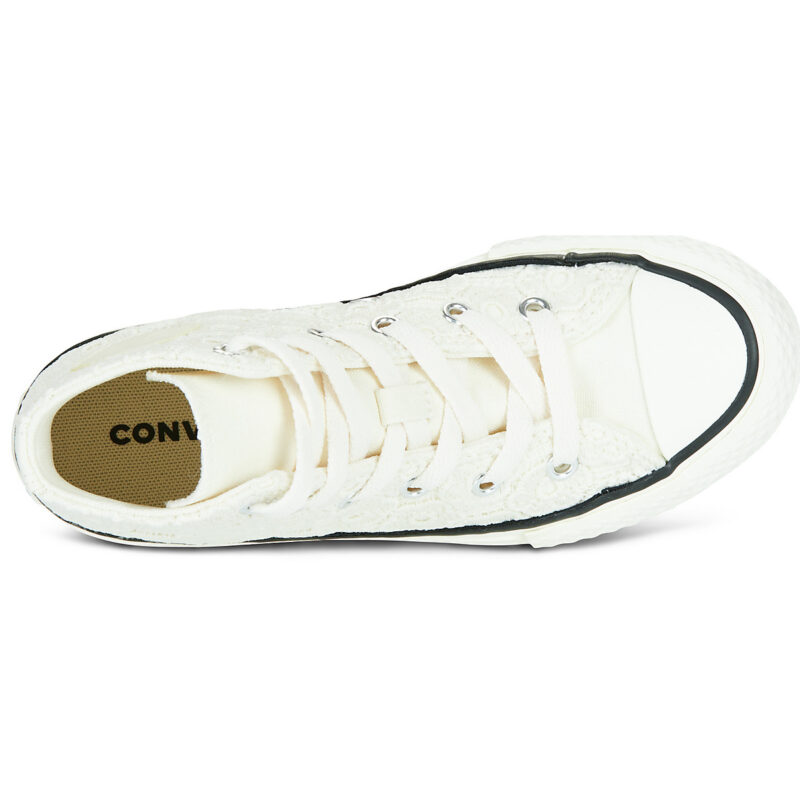 Converse Chuck Taylor All Star EVA Lift Beige Sneakers Bambina - 6