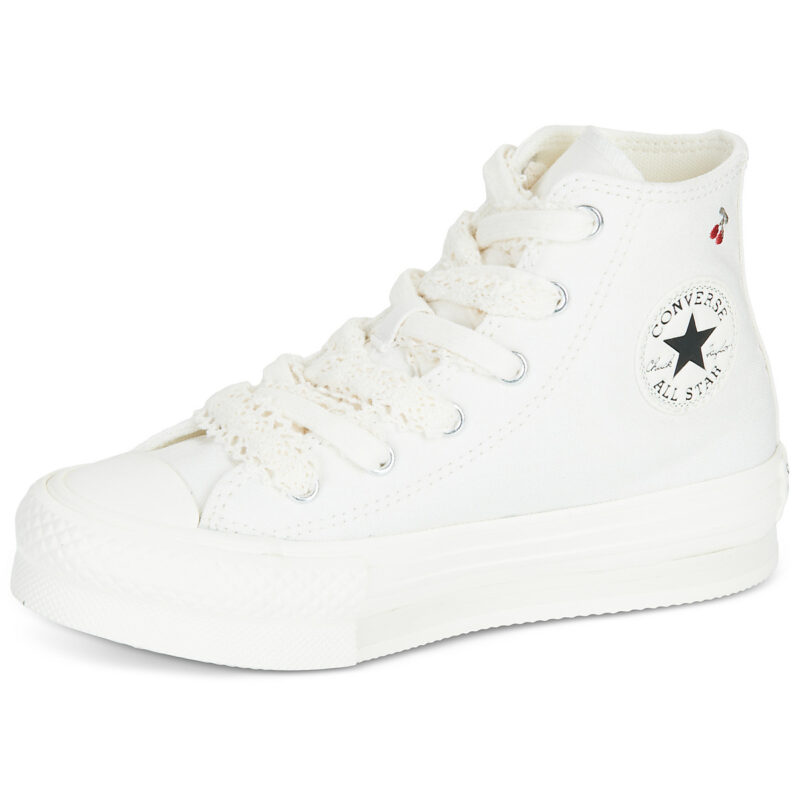 Converse Chuck Taylor All Star EVA Lift Bianco Sneakers Bambina - 4