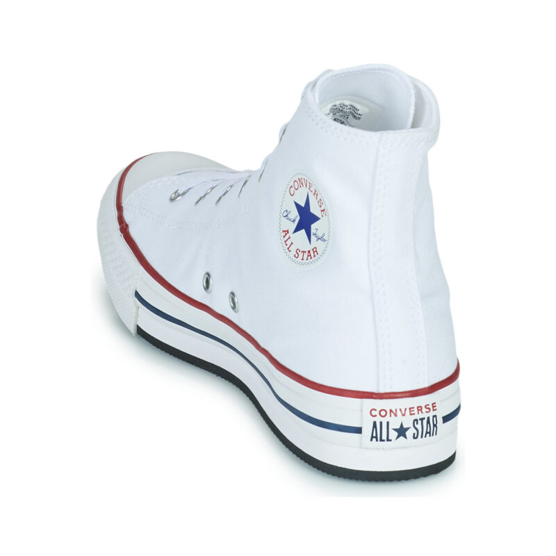 Converse Chuck Taylor All Star EVA Lift Foundation Hi Bianco Sneakers Bambina - 5