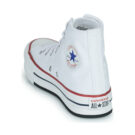 Converse Baskets montantes Chuck Taylor All Star EVA Lift Foundation blanches pour fille - 5